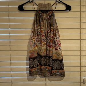 Colorful, floral tank